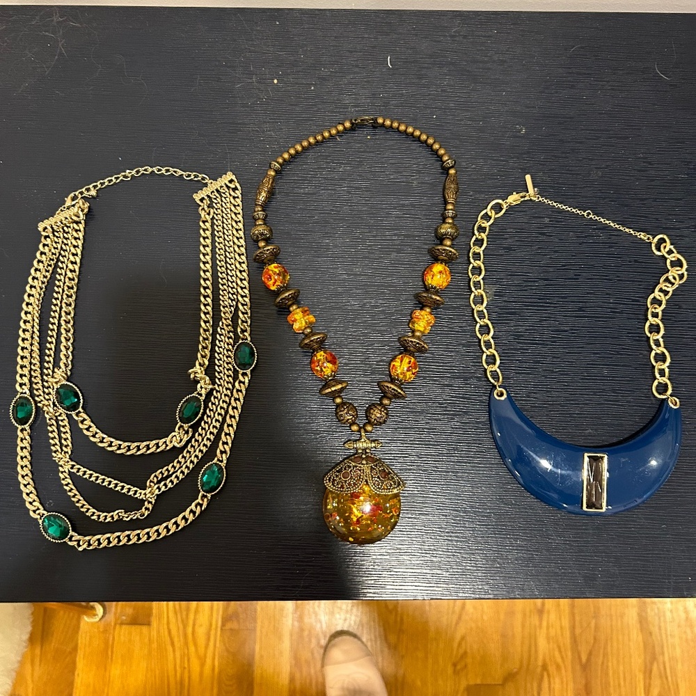 Lot of Necklaces for sale. Take all 3!